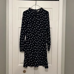 Anne Taylor Loft dress long sleeve, tiered.